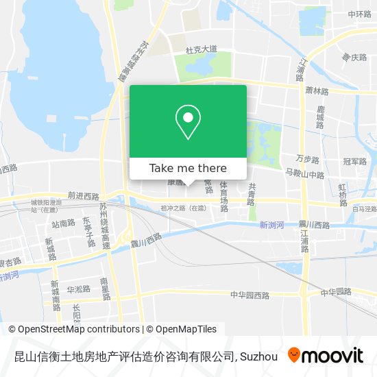 昆山信衡土地房地产评估造价咨询有限公司 map