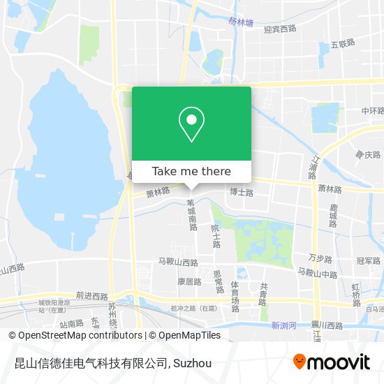 昆山信德佳电气科技有限公司 map