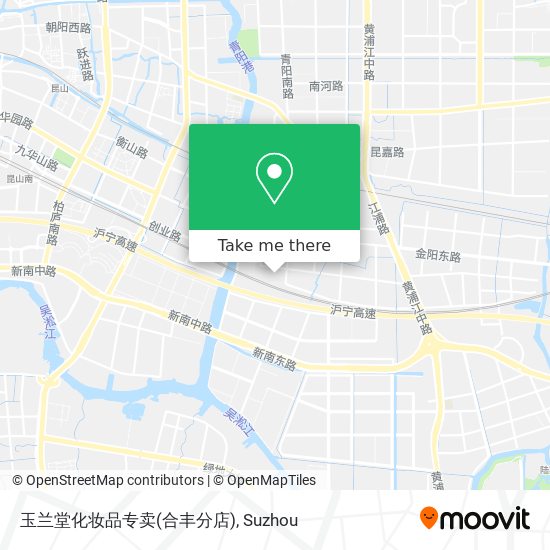 玉兰堂化妆品专卖(合丰分店) map