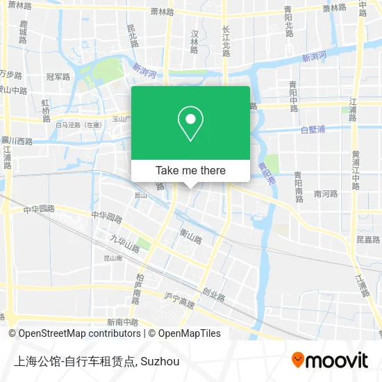 上海公馆-自行车租赁点 map