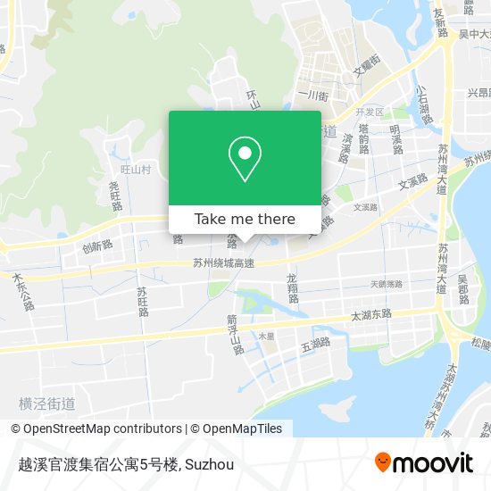 越溪官渡集宿公寓5号楼 map