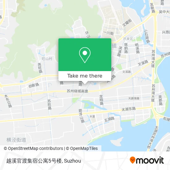 越溪官渡集宿公寓5号楼 map