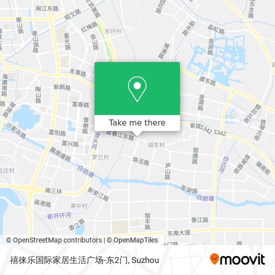 禧徕乐国际家居生活广场-东2门 map