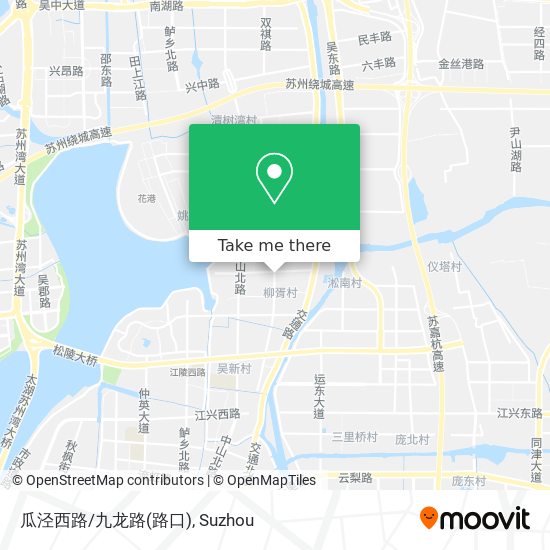 瓜泾西路/九龙路(路口) map