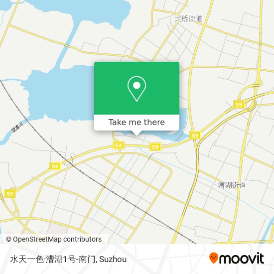 水天一色·漕湖1号-南门 map