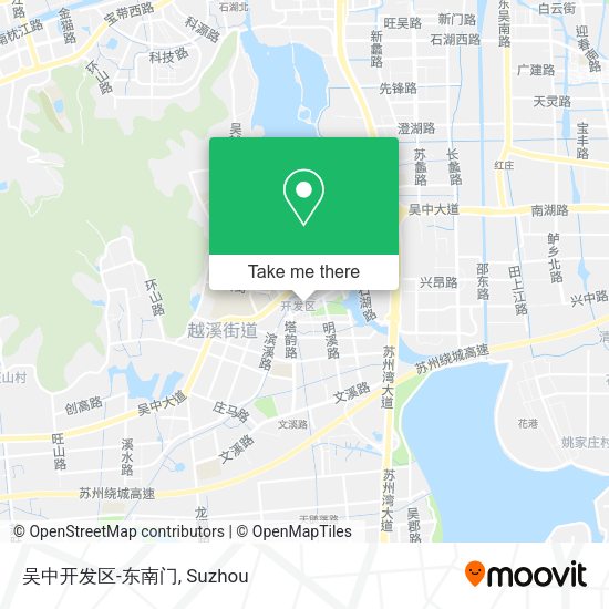 吴中开发区-东南门 map
