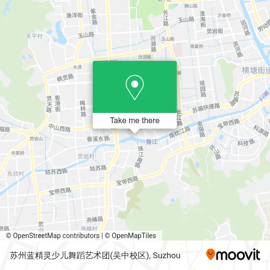 苏州蓝精灵少儿舞蹈艺术团(吴中校区) map