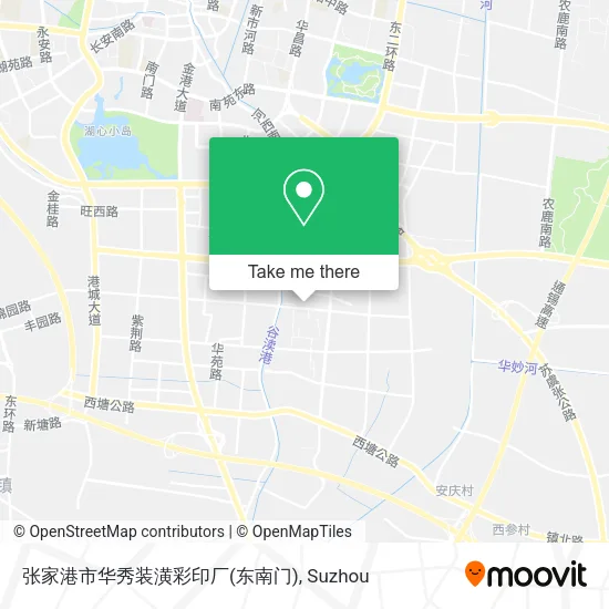 张家港市华秀装潢彩印厂(东南门) map