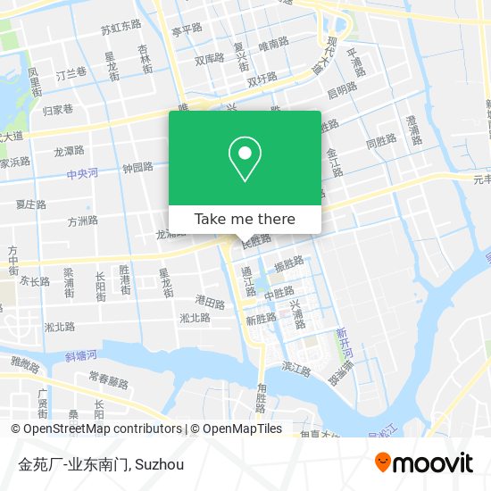 金苑厂-业东南门 map