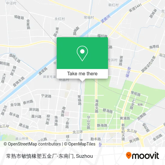 常熟市敏慎橡塑五金厂-东南门 map