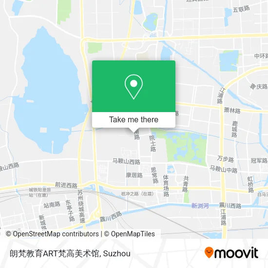 朗梵教育ART梵高美术馆 map
