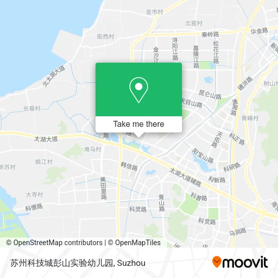 苏州科技城彭山实验幼儿园 map