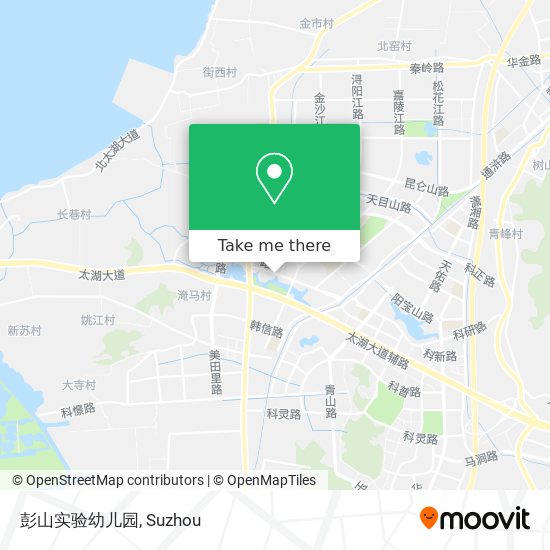 彭山实验幼儿园 map