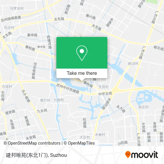 建邦唯苑(东北1门) map