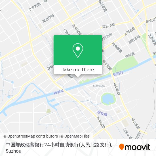 中国邮政储蓄银行24小时自助银行(人民北路支行) map