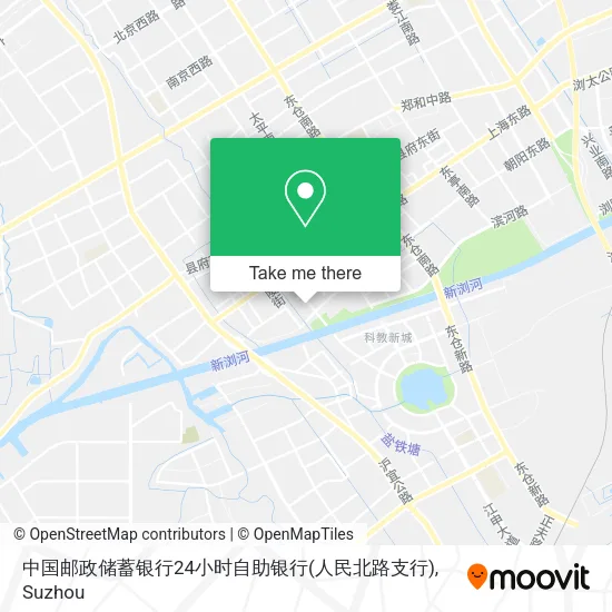中国邮政储蓄银行24小时自助银行(人民北路支行) map