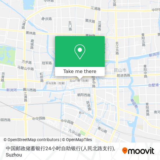 中国邮政储蓄银行24小时自助银行(人民北路支行) map