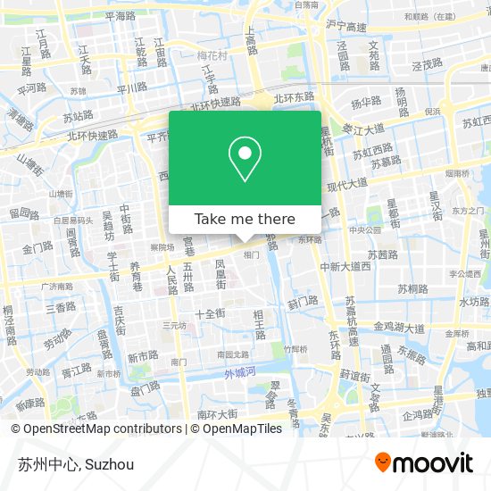 苏州中心 map
