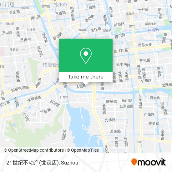 21世纪不动产(世茂店) map