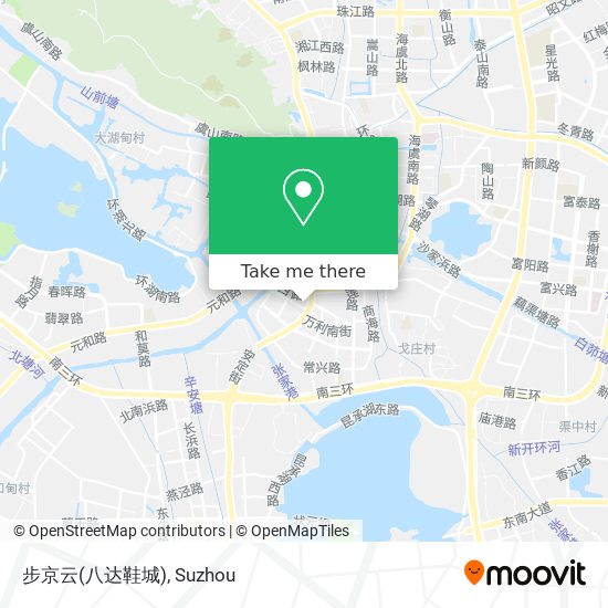 步京云(八达鞋城) map