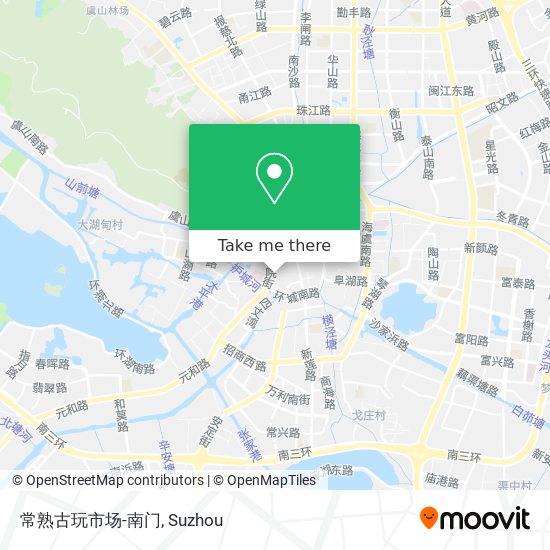 常熟古玩市场-南门 map