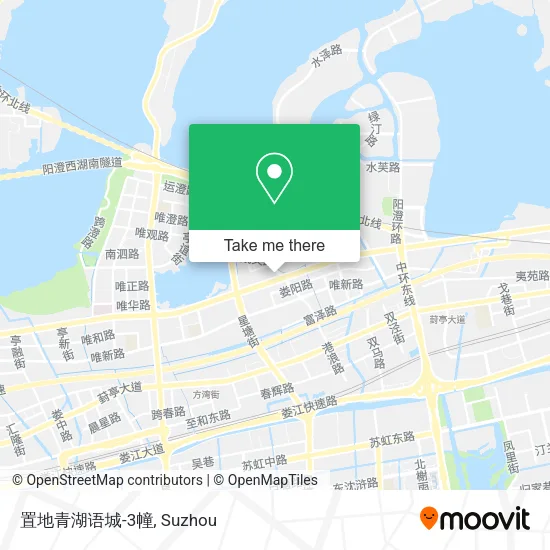 置地青湖语城-3幢 map