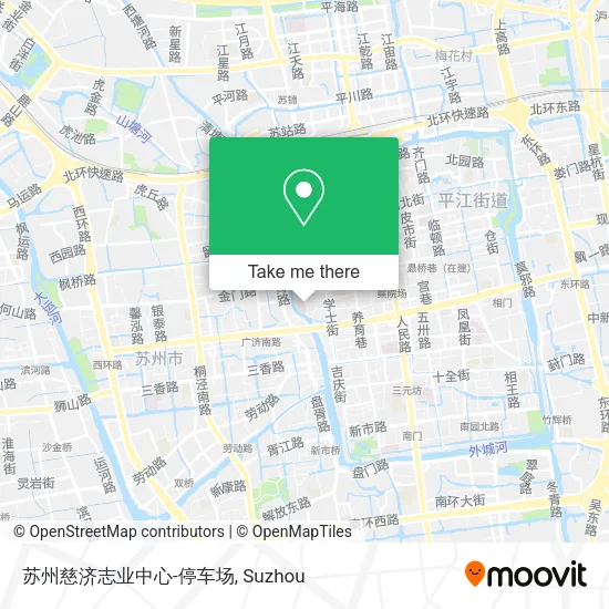 苏州慈济志业中心-停车场 map