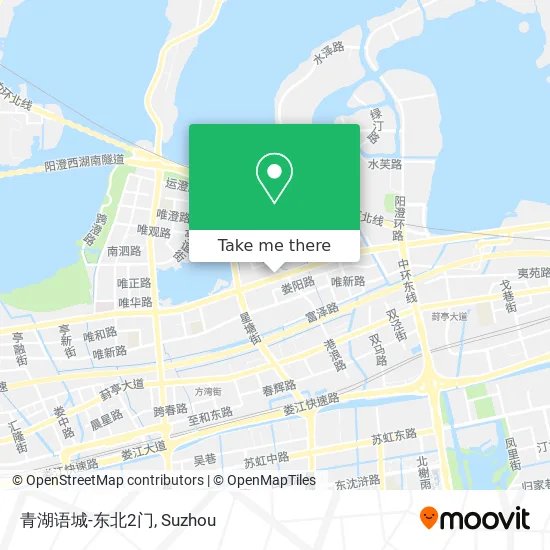 青湖语城-东北2门 map