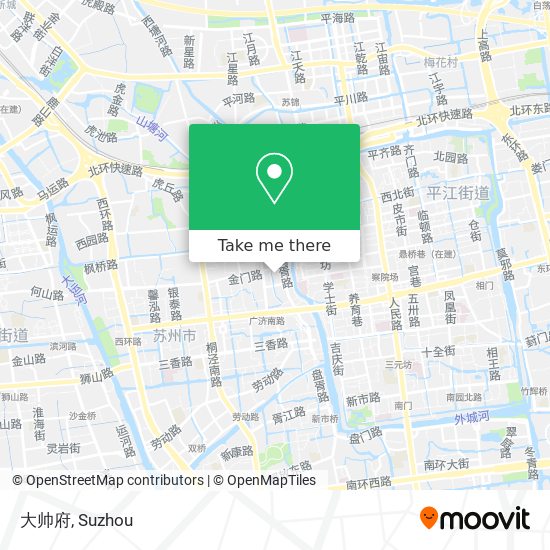 大帅府 map