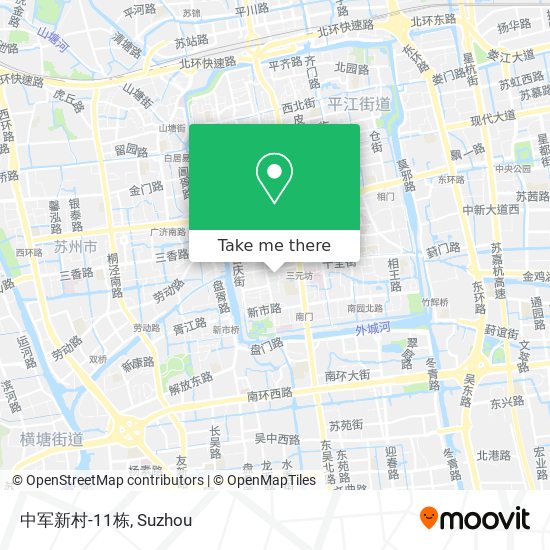 中军新村-11栋 map