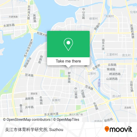 吴江市体育科学研究所 map