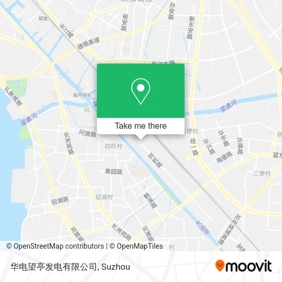 华电望亭发电有限公司 map