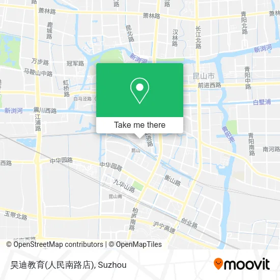昊迪教育(人民南路店) map