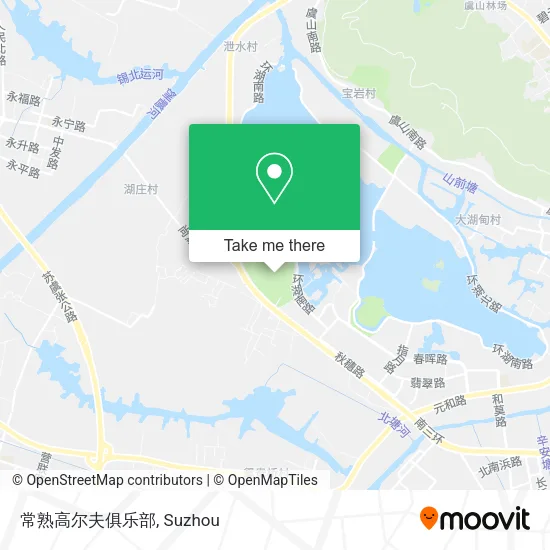 常熟高尔夫俱乐部 map