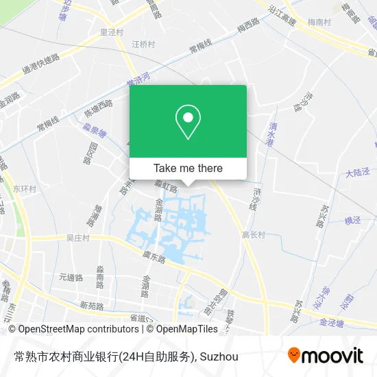常熟市农村商业银行(24H自助服务) map