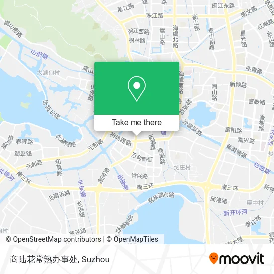 商陆花常熟办事处 map