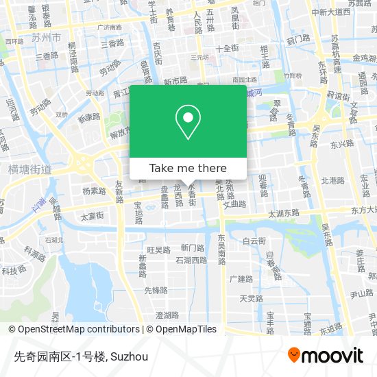 先奇园南区-1号楼 map