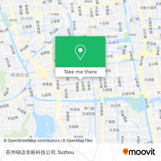 苏州锦达非标科技公司 map