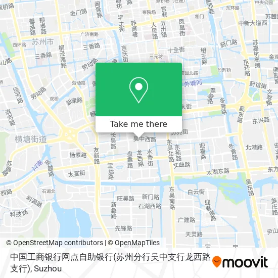 中国工商银行网点自助银行(苏州分行吴中支行龙西路支行) map