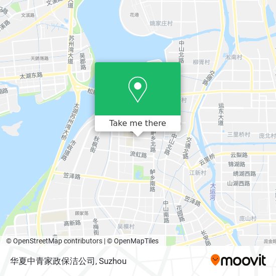 华夏中青家政保洁公司 map