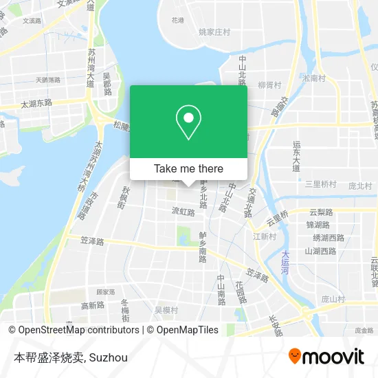 本帮盛泽烧卖 map