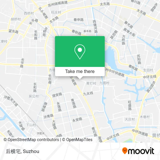 后横宅 map