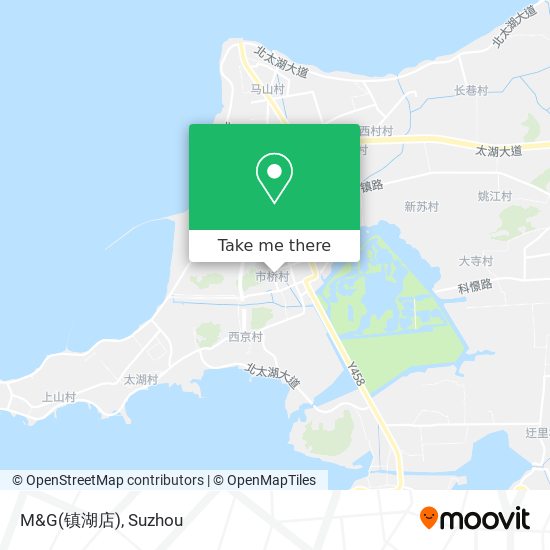 M&G(镇湖店) map