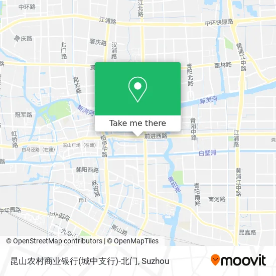 昆山农村商业银行(城中支行)-北门 map