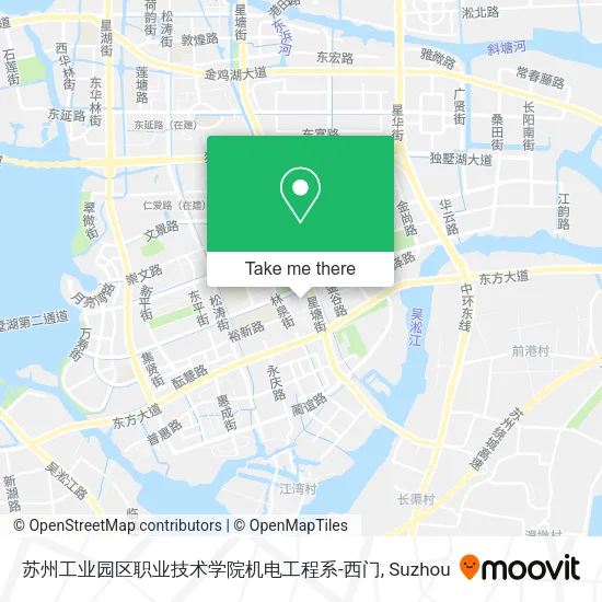 苏州工业园区职业技术学院机电工程系-西门 map