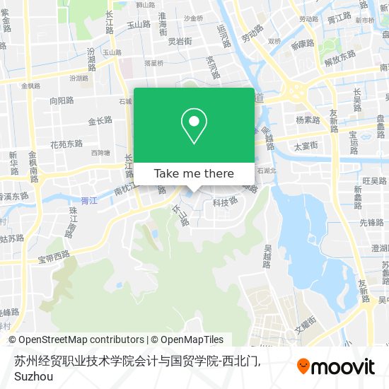 苏州经贸职业技术学院会计与国贸学院-西北门 map