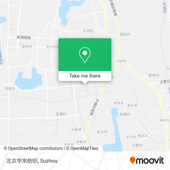 北京华东纺织 map