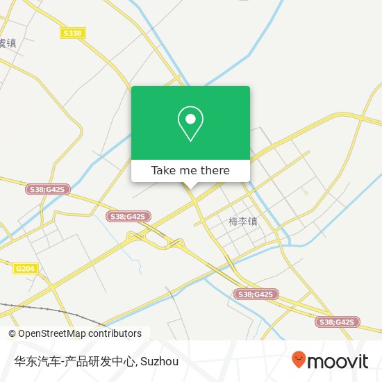 华东汽车-产品研发中心 map