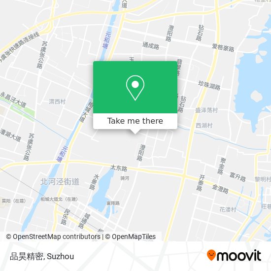 品昊精密 map