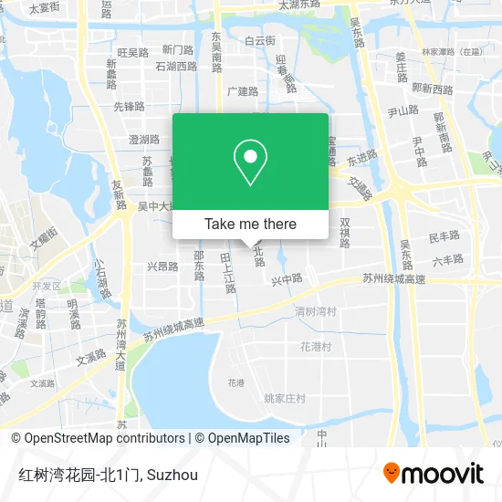红树湾花园-北1门 map